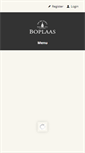 Mobile Screenshot of boplaas.co.za